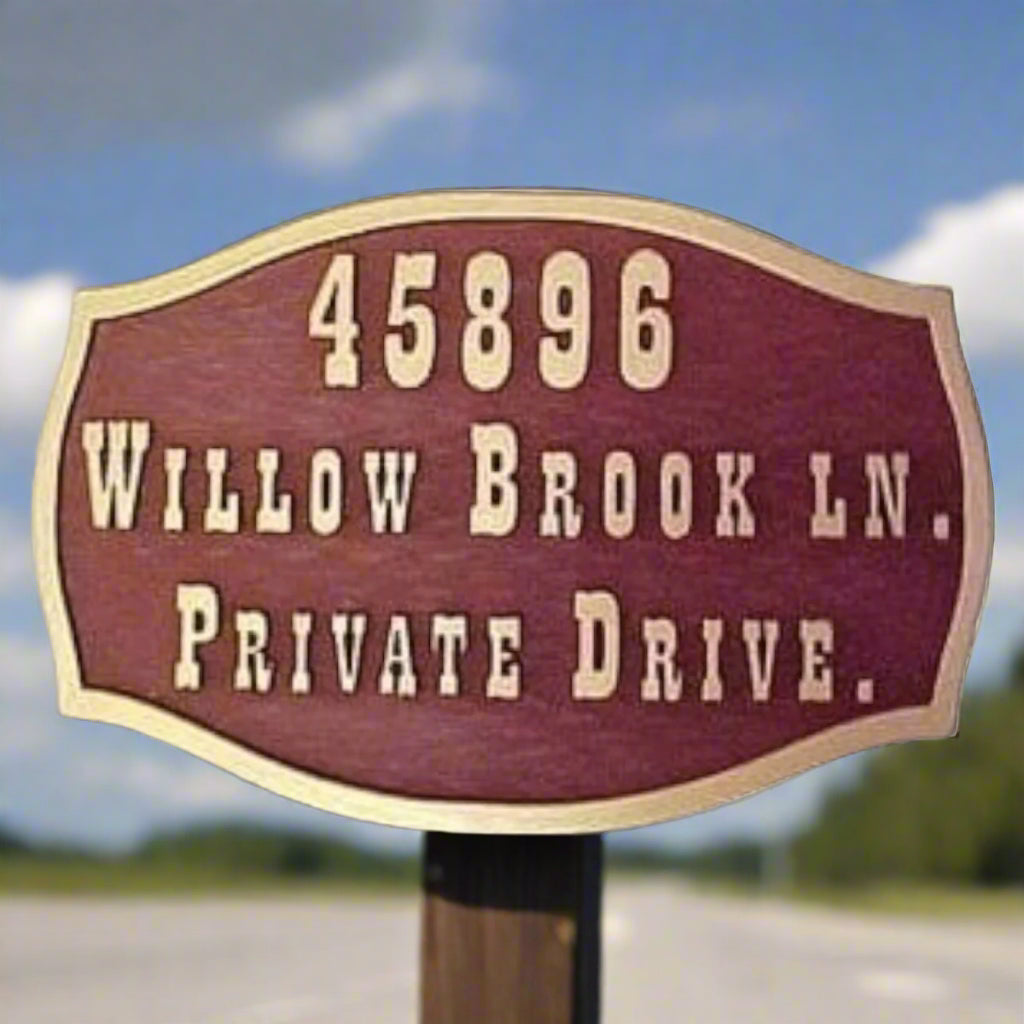 Personalized Home Address Sign—perfect for your driveway or entryway. Custom-crafted for style, visibility, and durability, this sign adds a unique and welcoming touch to any home, ranch, or property. Made to order to reflect your personal style