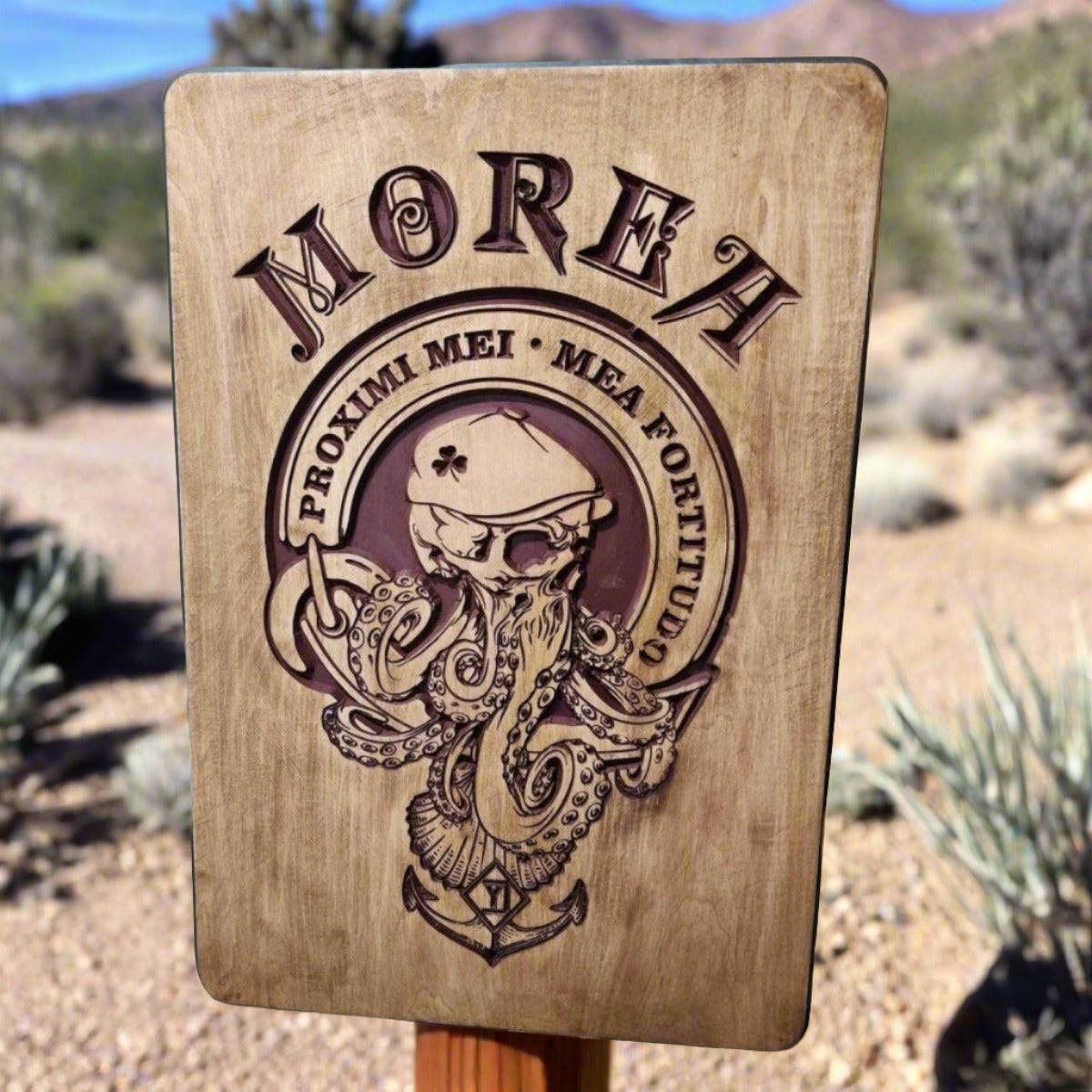 Carved Wood Address Signs Personalized