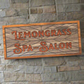 Carved Wood Business Home Office Signs wooden sign