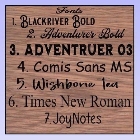 Carved Wood Business Signs