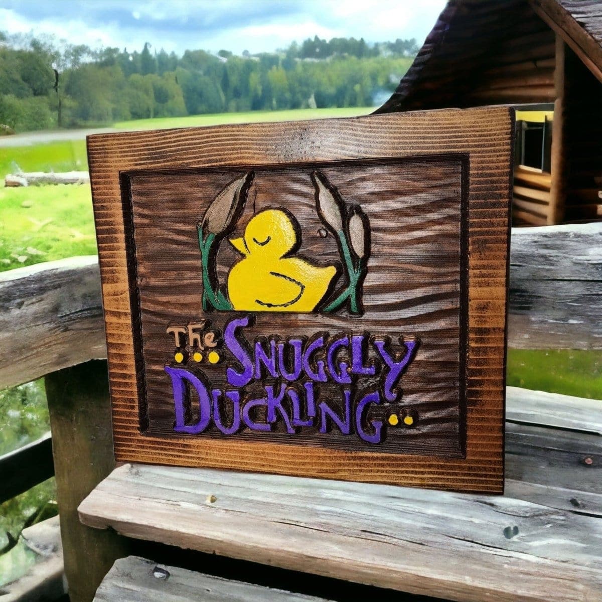 Carved Wooden Home Address, Ranch, or Business Sign—custom made to order for a unique and durable way to display your property name or number. Perfect for entryways, driveways, and storefronts, each handcrafted sign adds rustic charm and personalized style