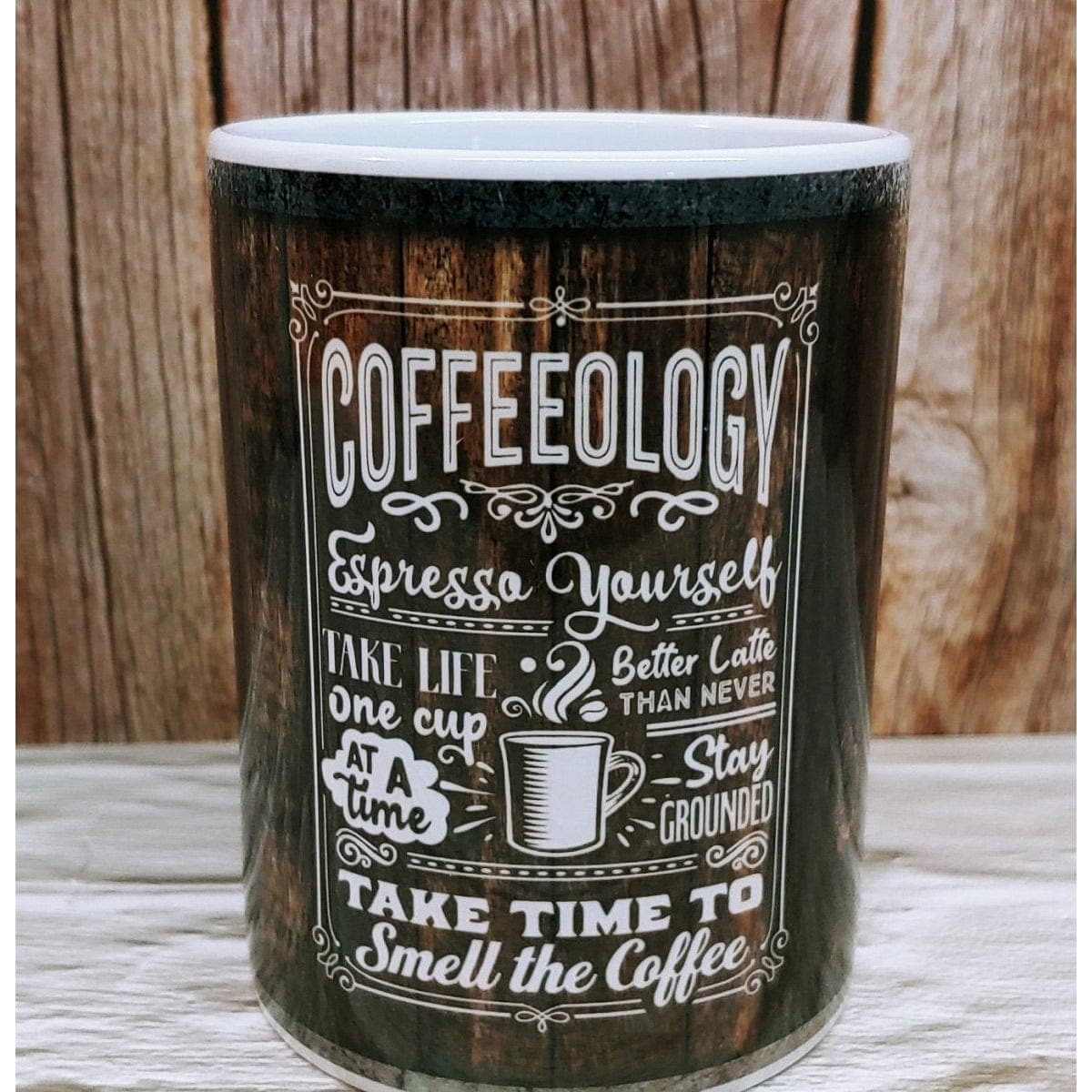 Coffeeology 16 oz Mug - Hats Signs Patches 3D printing Engraving