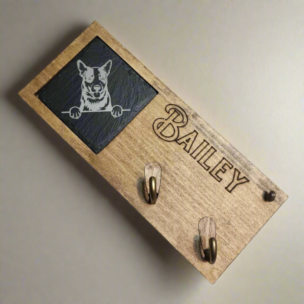 Dog Leash and Collar Holder Hanger