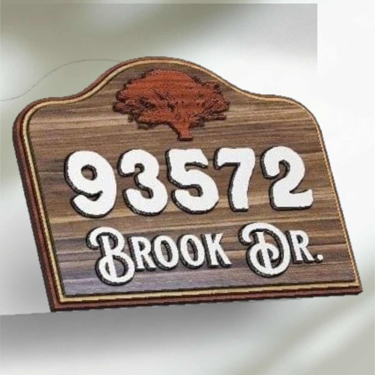 Wall Sign Business Home Adrress or Ranch Sign