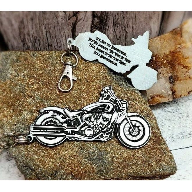Indian Scott Bobber Key Ring Chain Personalized