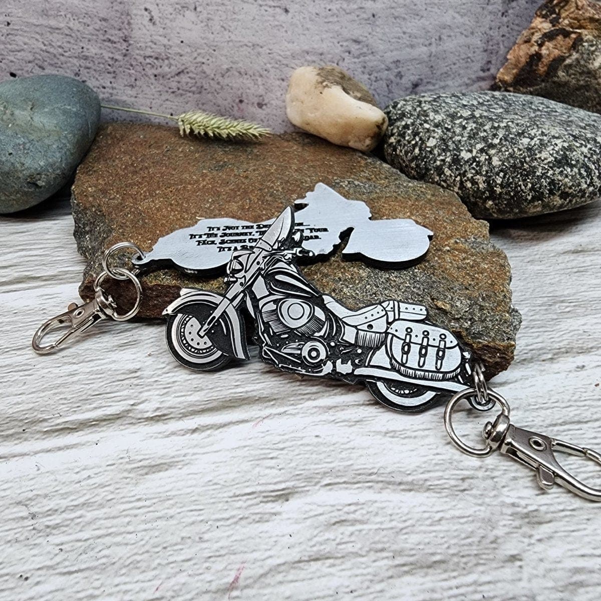 Indian Vintage Motorcycle Key Chain Ring Personalized