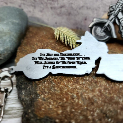 Indian Vintage Motorcycle Key Chain Ring Personalized