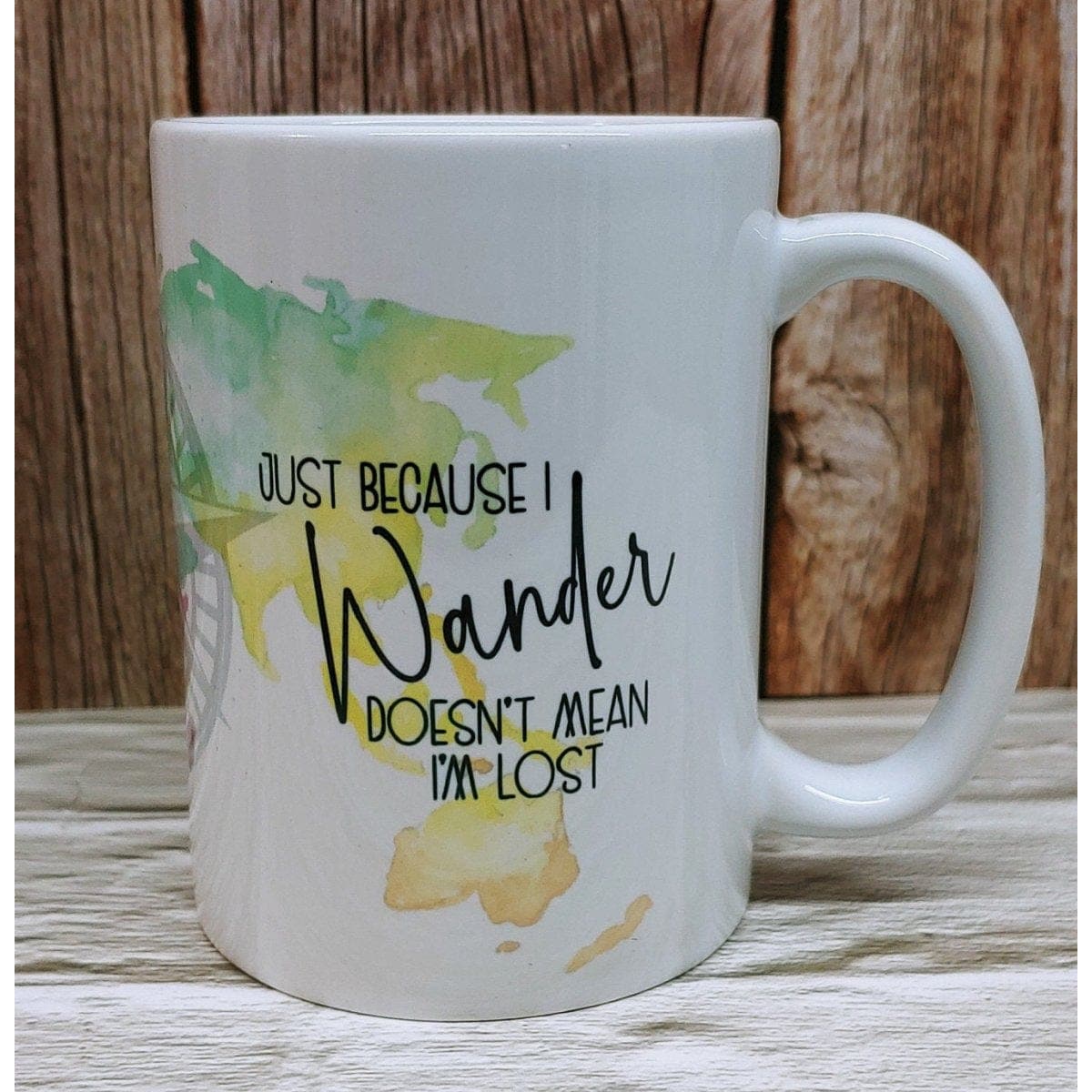 I feel the mountains calling. Slim 20 ounce tumbler With full color Image -  ohyeafab llc Drinkware