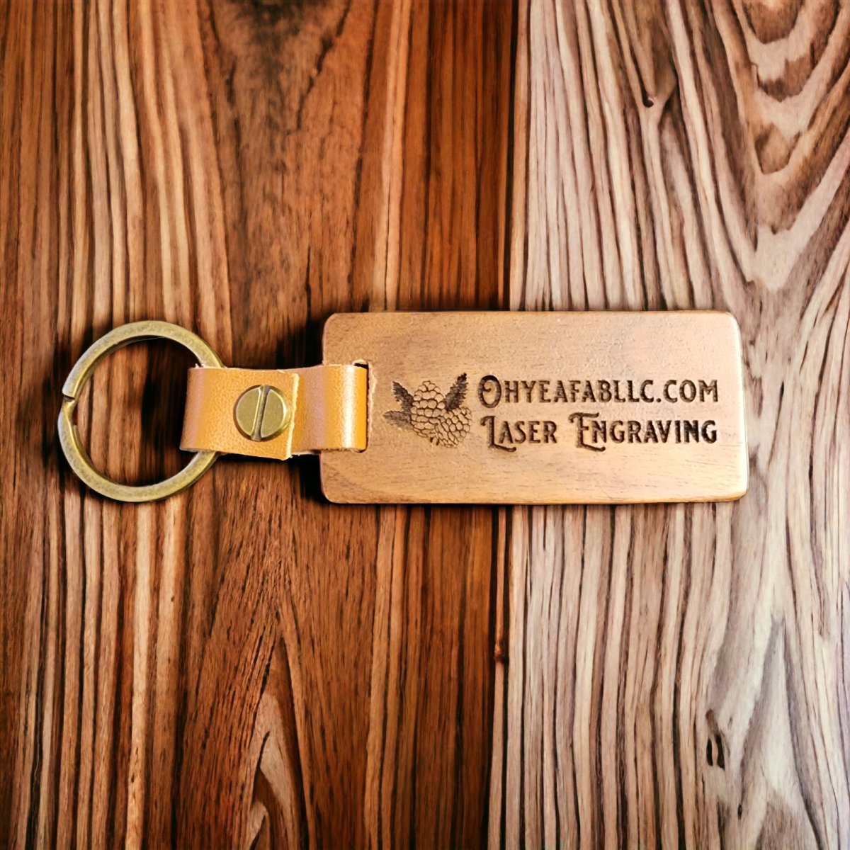 Key Chains Business Logo Marketing Branding Set of 6 many styles to choose from