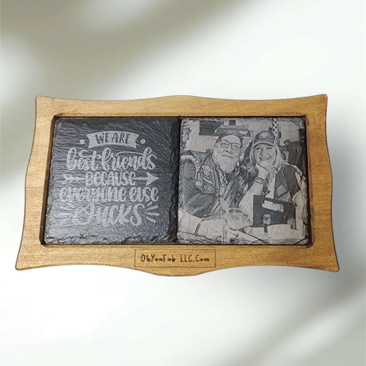 Personalized Memory - Memorial Plaques Slate and Ceramic - Hats Signs Patches 3D printing Engraving