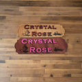 Personalized Acrylic Wood Room Sign With Images Made to Order