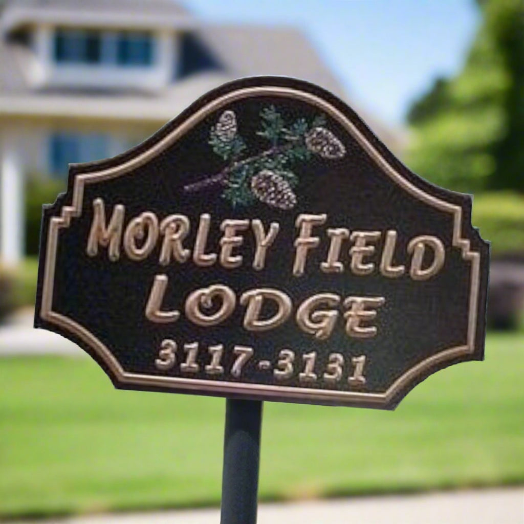 Personalized Signs for home, ranch, driveway, entryway, or business. Custom-made to display your address or name with style and durability. Perfect for creating a welcoming first impression with handcrafted charm for any property