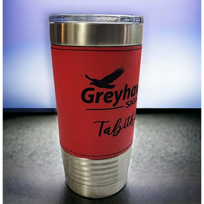 Bamboo Leatherette Polar Camel Tumbler 20 oz. – Personalize Your Story