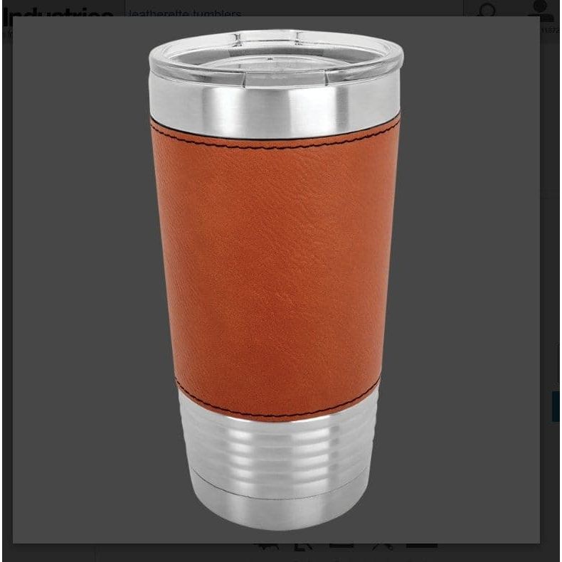 Bamboo Leatherette Polar Camel Tumbler 20 oz. – Personalize Your Story
