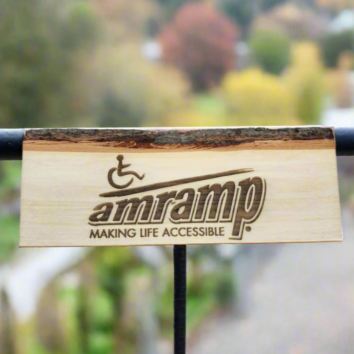 Custom Rustic Wood Sign with Logo - Personalized and Made to Order