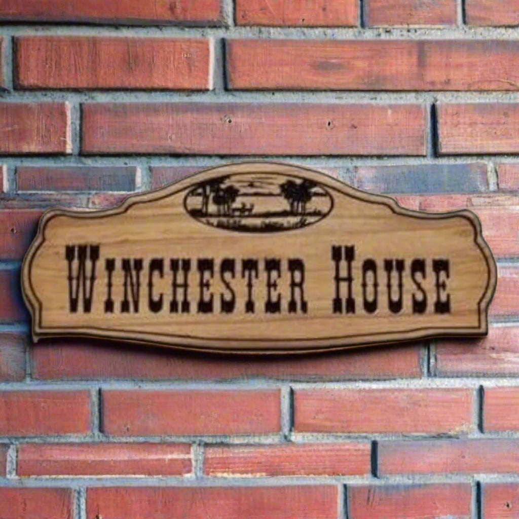Wood Router V Carved Shaped Sign Personalized for you