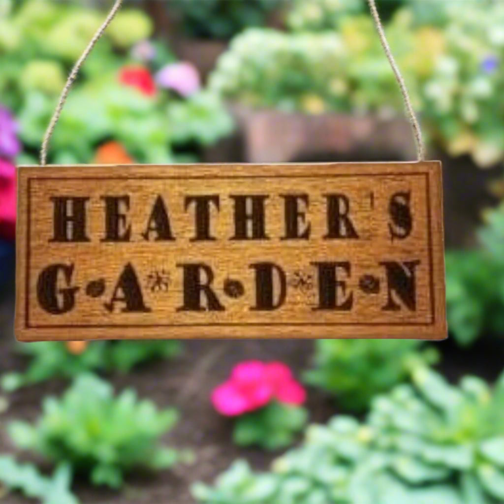 Wooden Carved Rectangle Sign Business Home Address Ranch RV Camping Signs.